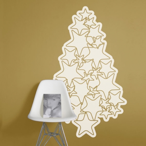 Gelegenheidsstickers Christmas Tree Set