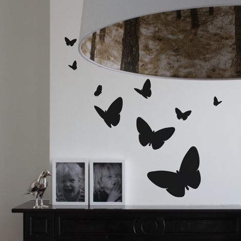 Interieurstickers Butterfly mix