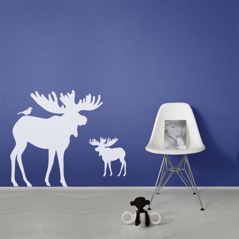 Interieurstickers Moose