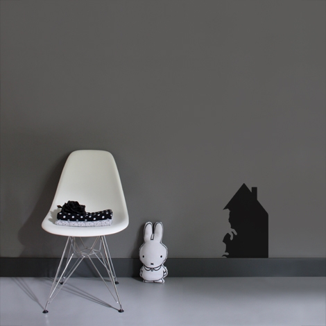 Interieurstickers House without rabbit