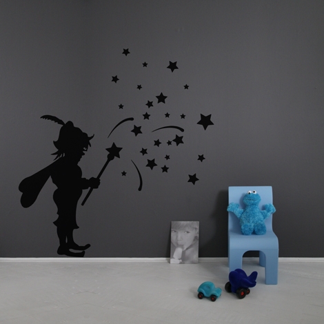 Interieurstickers Fairy boy