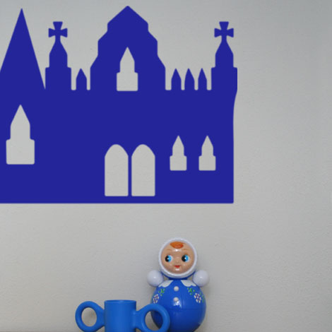 Interieurstickers Castle